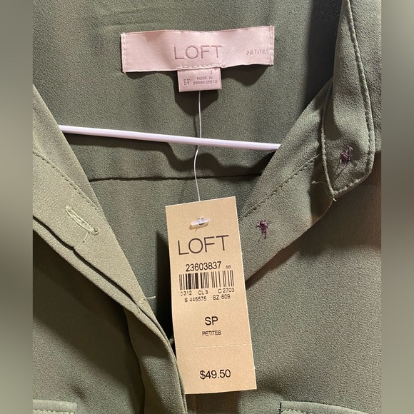 LOFT long sleeve button down - Picture 4 of 5